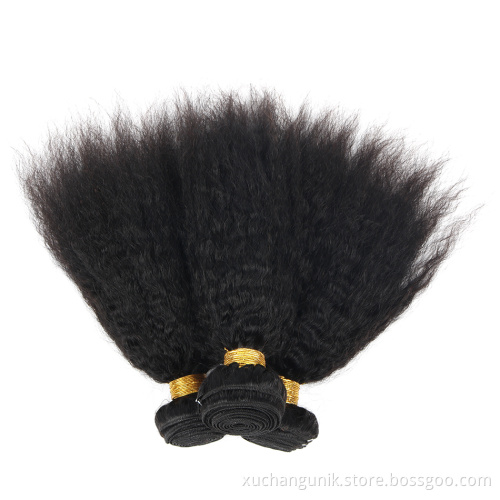 Uniky Unprocessed Mongolian Afro Kinky Curly Hair Weave Afro Kinky 4A 4B 4C Human Hair Bundle